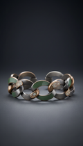 Deep Forest Link Bracelet